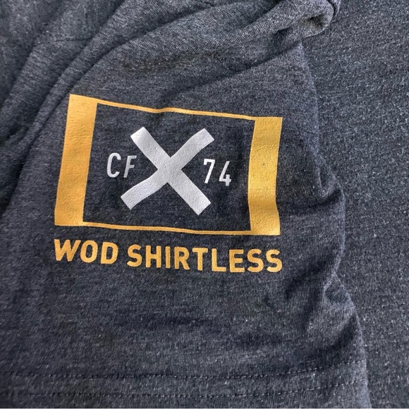 Reebok CrossFit XL Women’s T-Shirt ‘No Shirt No Problem’CF X 74 - Picture 4 of 11